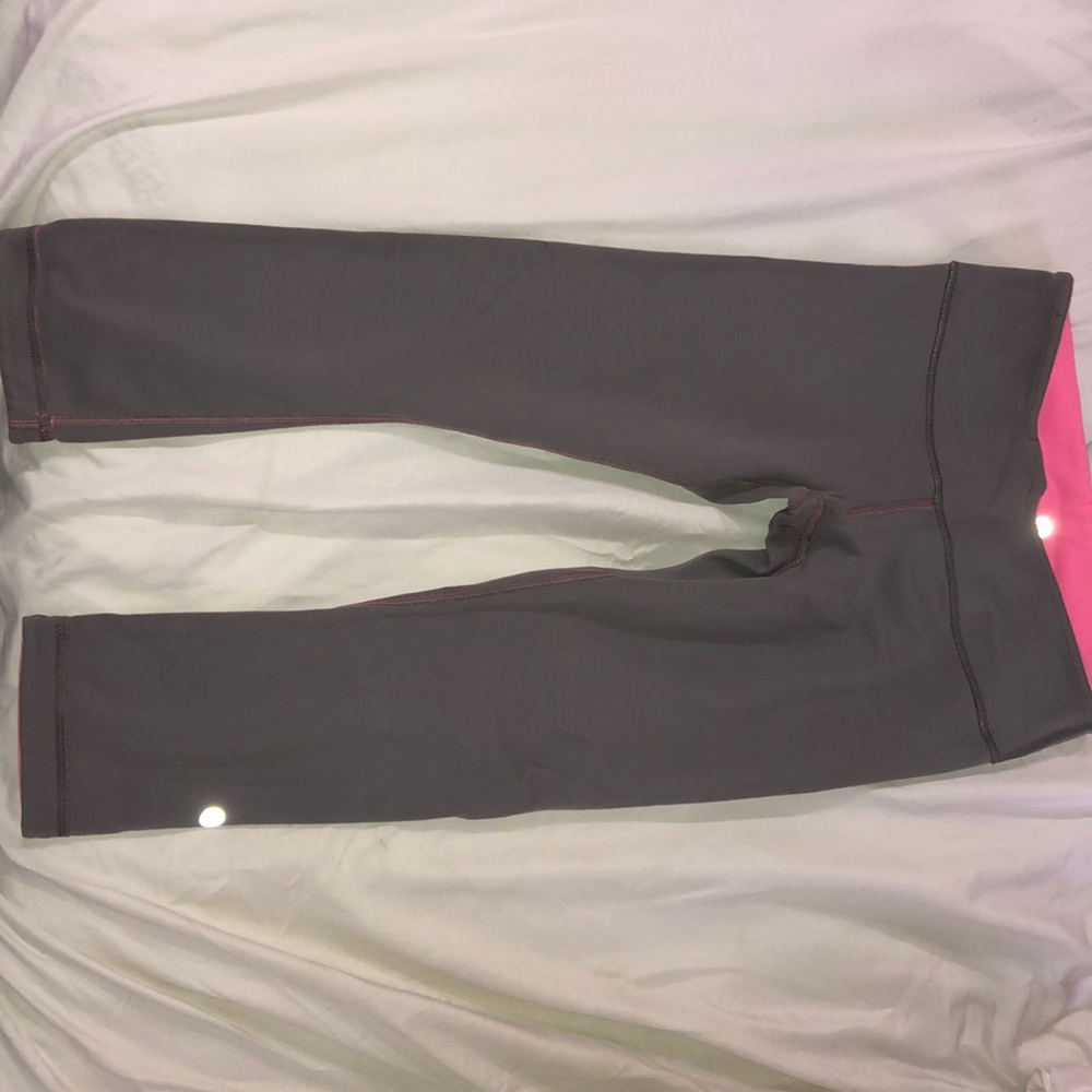 Lululemon wunder under reversible crop